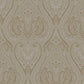 Zen Lace Wallpaper - Bronze Brown / Gold - Galerie - AM22002 - 2 - Premier Wallcovering