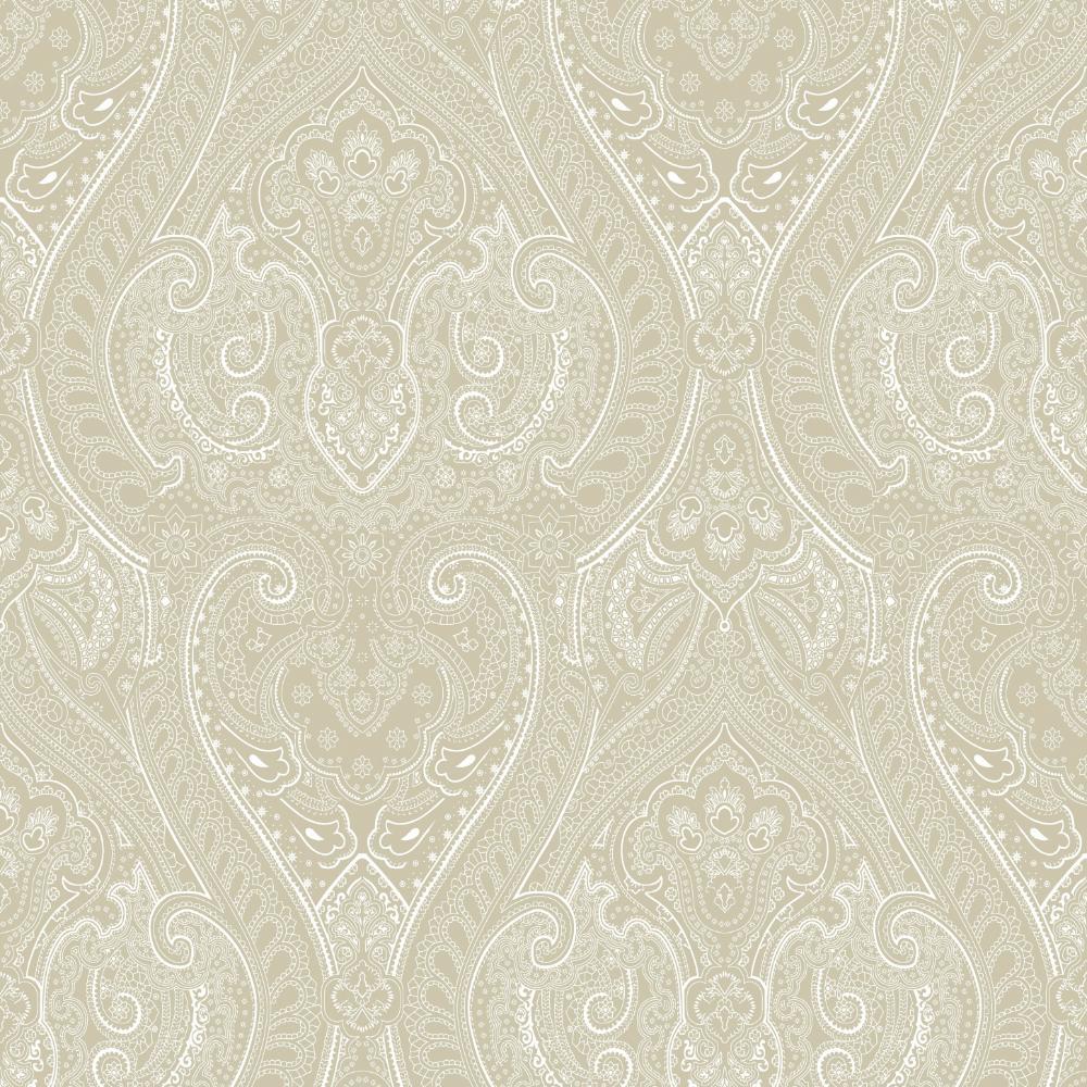 Zen Lace Wallpaper - Cream - Galerie - AM22002 - 3 - Premier Wallcovering