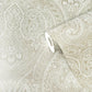 Zen Lace Wallpaper - Cream - Galerie - AM22002 - 3 - Premier Wallcovering