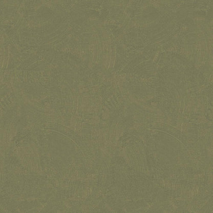 Zen Plaster Fan Wallpaper - Gold / Green - Galerie - DWP0366 - 01 - Premier Wallcovering