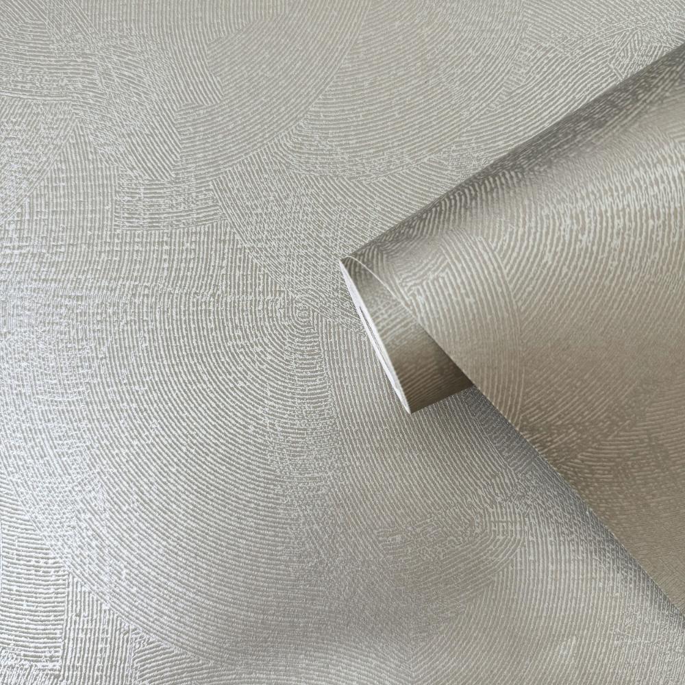 Zen Plaster Fan Wallpaper - Silver Grey - Galerie - DWP0366 - 06 - Premier Wallcovering