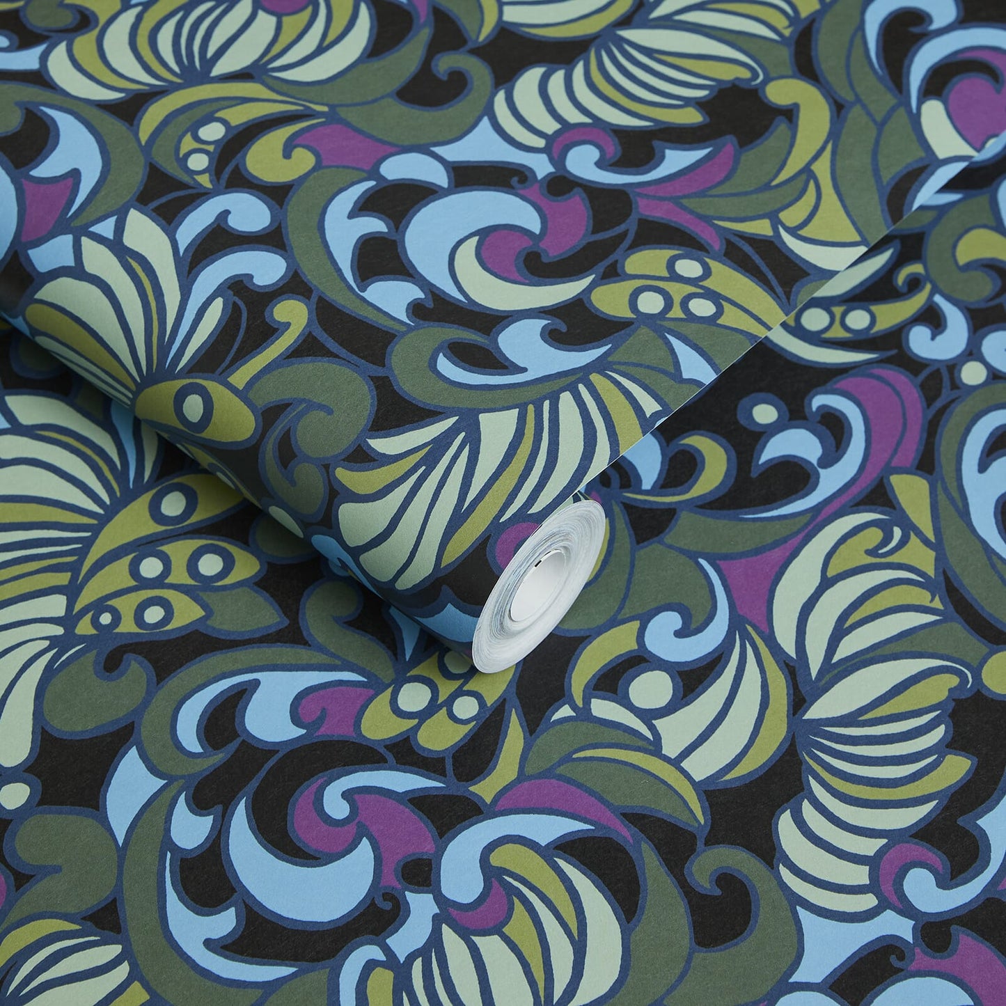 Zennor Wallpaper - House of Hackney - 1 - WA - ZEN - DI - OCE - XXX - Premier Wallcovering