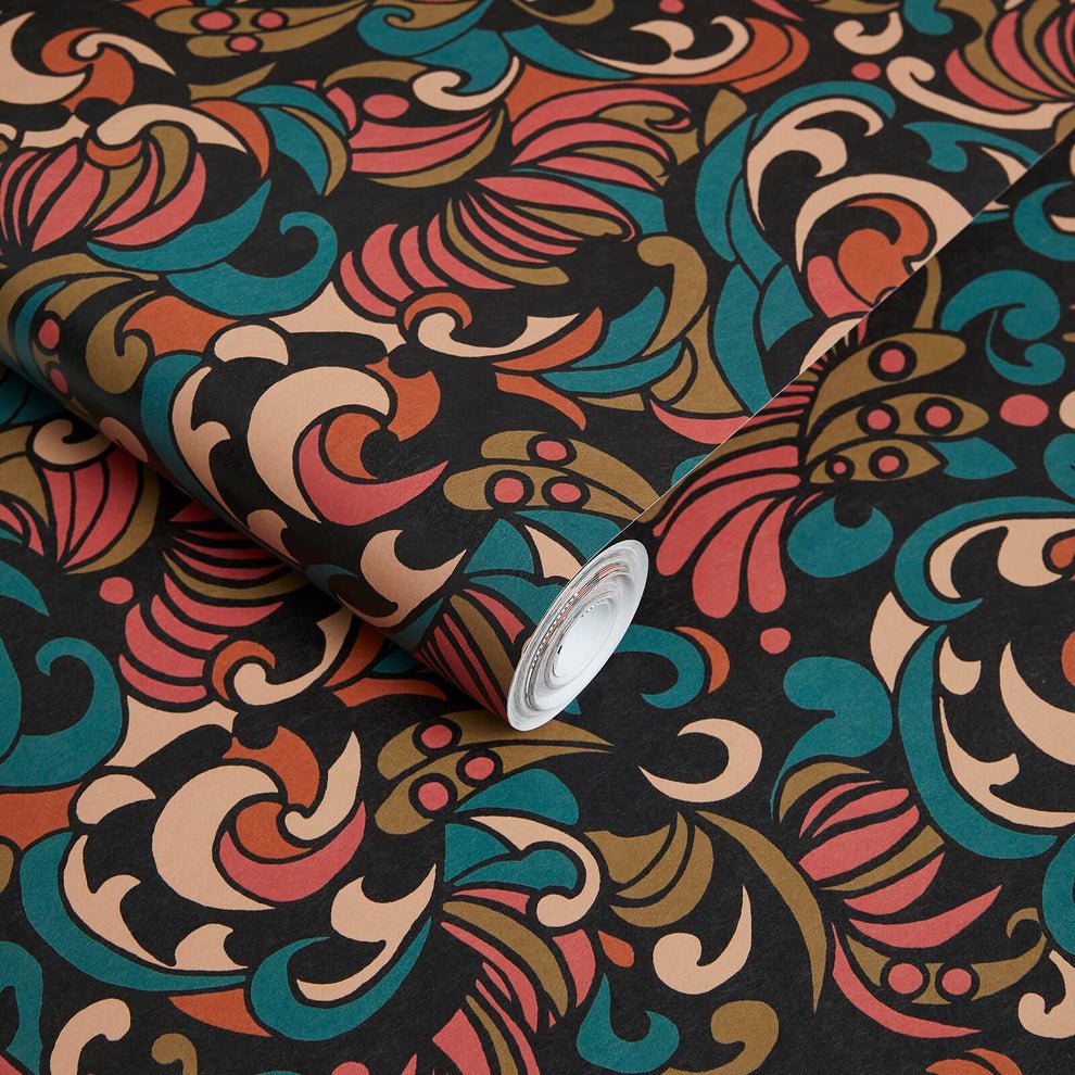 Zennor Wallpaper - Emerald - House of Hackney - 1-WA-ZEN-DI-EME-XXX