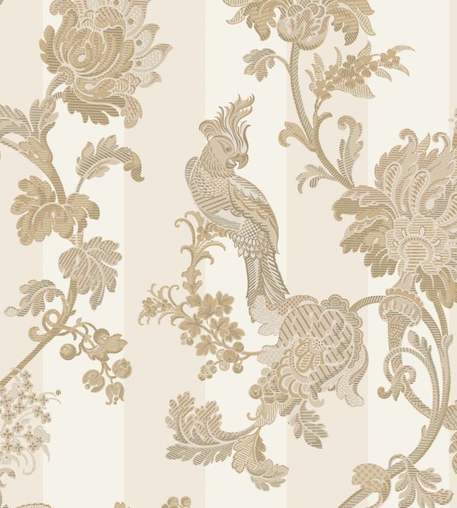 Zerzura Wallpaper - Soft Metallic Gold & Parchment - 113/8021 - Cole & Son - Premier Wallcovering