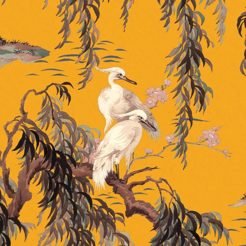 Zeus Wallpaper - Ochre - House of Hackney - 1-WA-ZEU-DI-OCH-XXX