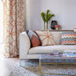 Zola Shimmer Wallpaper - Porcelain - Harlequin - HMWF111977