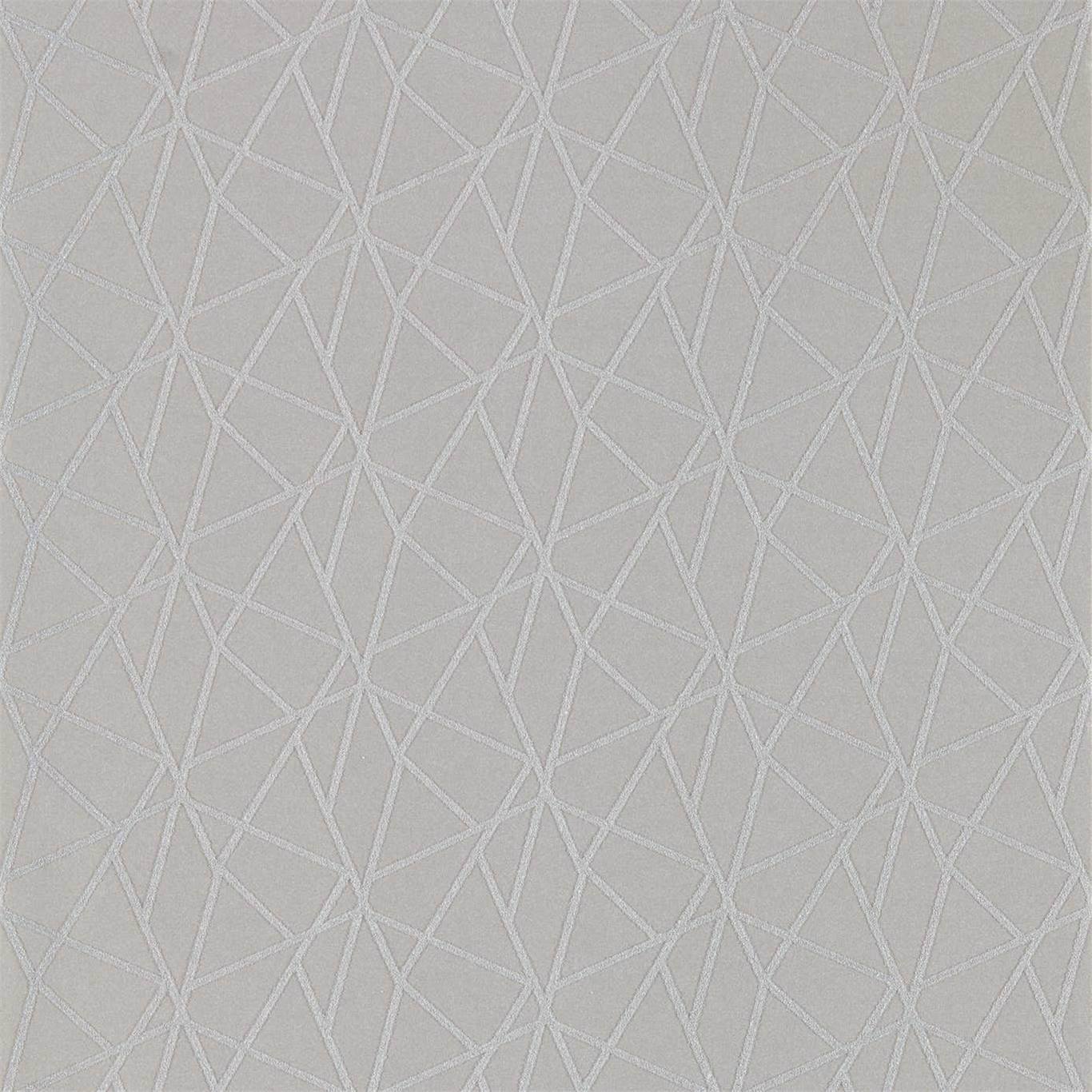 Zola Shimmer Wallpaper - Steel - Harlequin - HMWF111976