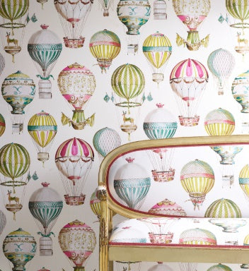 L'Envol Room Wallpaper 2 - Multicolor