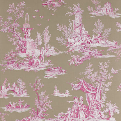 Jardin du Luxembourg Wallpaper - Pink