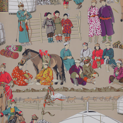 Hazara Nursey Wallpaper - Multicolor