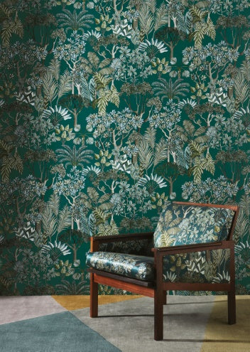 Morny Room Wallpaper 2 - Green