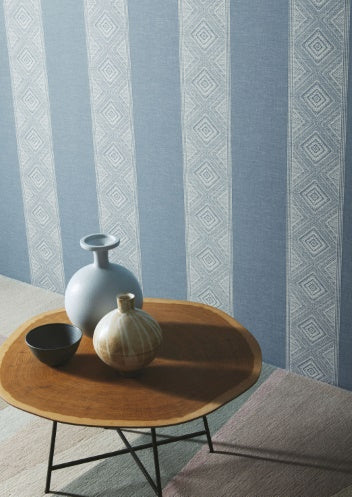 Taya Room Wallpaper - Blue