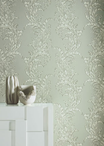 Volanges Room Wallpaper - Gray
