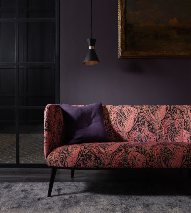 Felix Raison in Cotton Room Velvet Fabric 2 - Pink