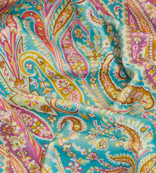 Felix Raison in Cotton Room Velvet Fabric - Teal