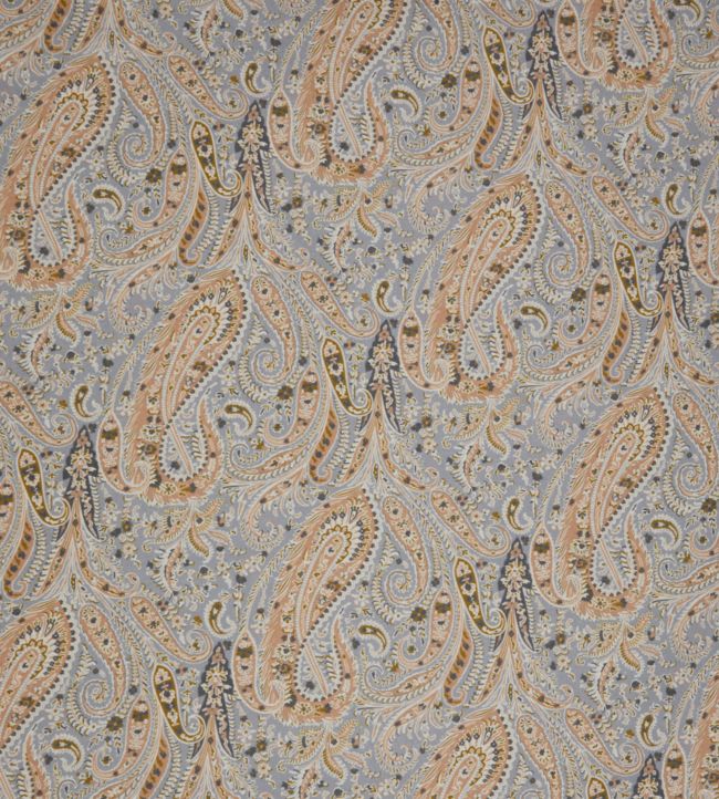 Felix Raison in Cotton Velvet Fabric - Bule