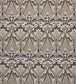 Ianthe Bloom Multi in Cotton Velvet Fabric - Gray