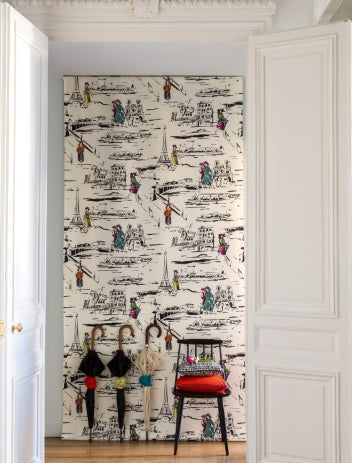 La Parisienne Room Fabric - Cream