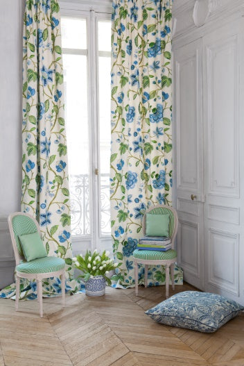 Palladio Room Fabric 2 - Blue