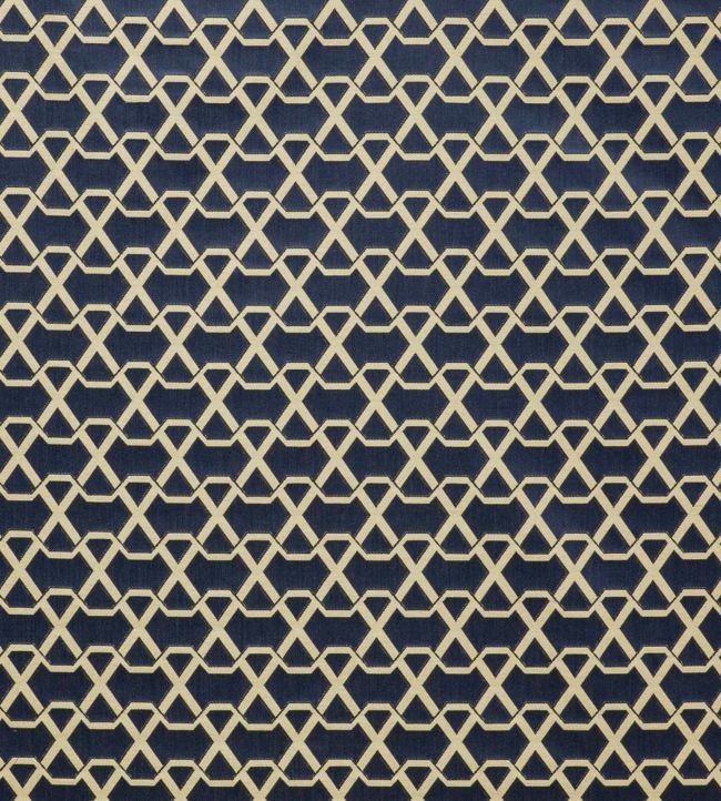 Ribon Fabric - Blue