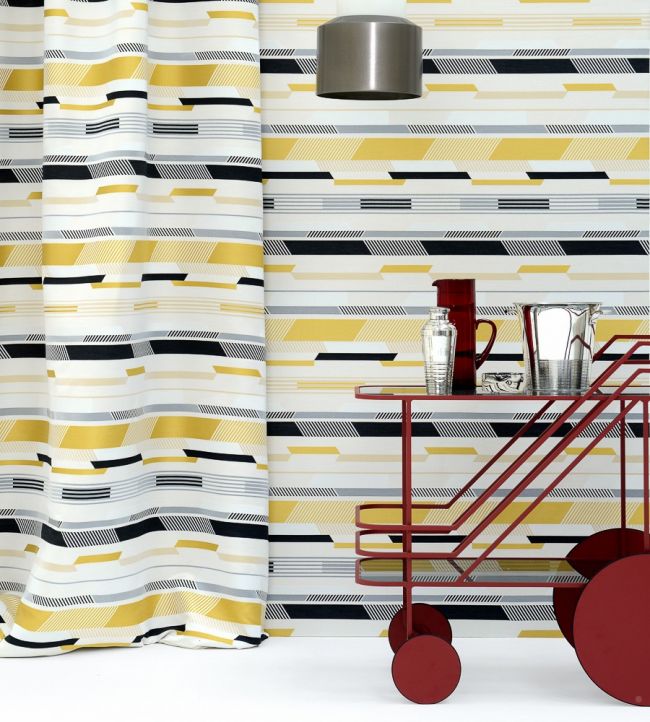 Gaucho Room Fabric - Yellow