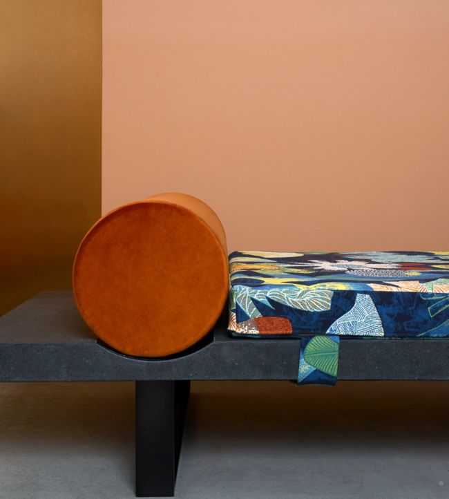 Tropical Room Fabric 2 - Blue