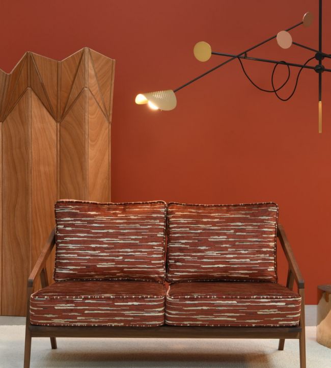 Merisier Room Fabric - Red