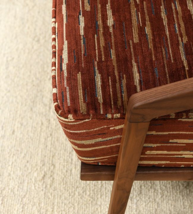 Merisier Room Fabric 2 - Red