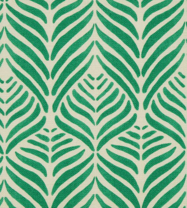 Quill in Landsdowne Linen Fabric - Green 