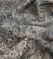 Persian Voyage in Landsdowne Linen Room Fabric - Gray