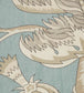 Palampore Trail in Landsdowne Linen Fabric - Teal 
