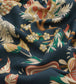 Palampore Trail in Landsdowne Linen Room Fabric - Blue