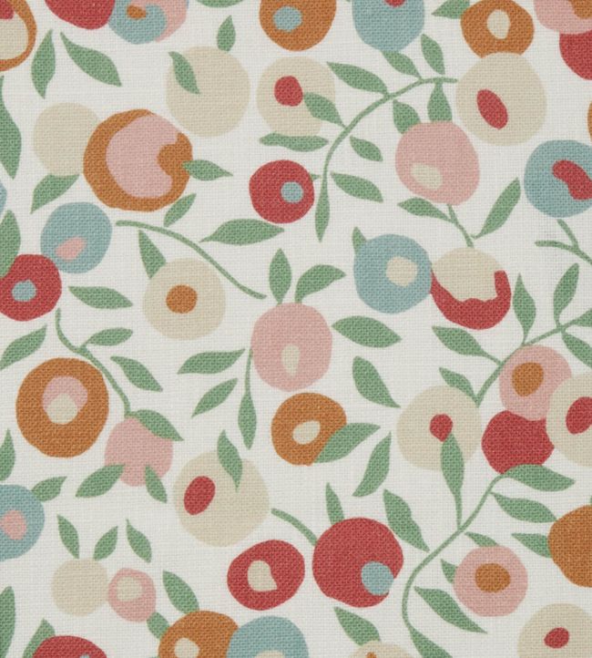 Wiltshire Blossom in Landsdowne Linen Fabric - Pink 