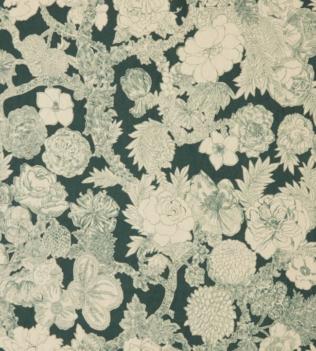 Zennor Arbour in Ladbroke Linen Fabric - Green 