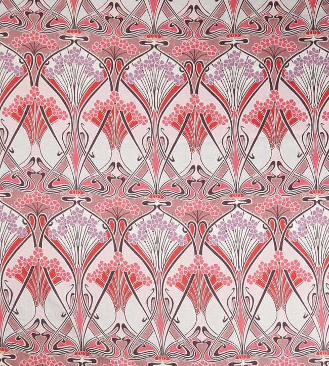 Ianthe Bloom Multi in Ladbroke Linen Fabric - Pink
