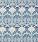 Ianthe Bloom Multi in Ladbroke Linen Fabric - Blue