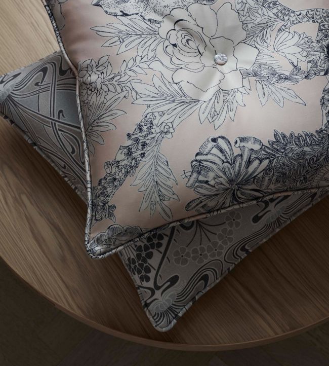 Zennor Arbour in Chesham Sateen Room Fabric - Blue