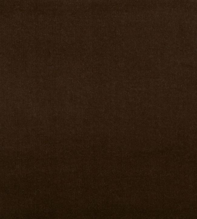 Cotton Velvet Plain Fabric - Brown 