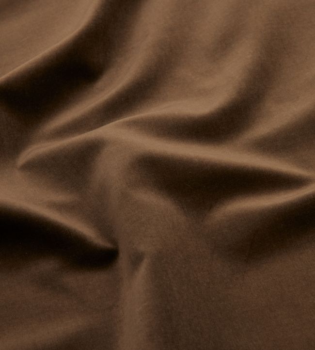 Cotton Room Velvet Plain Fabric 2 - Brown
