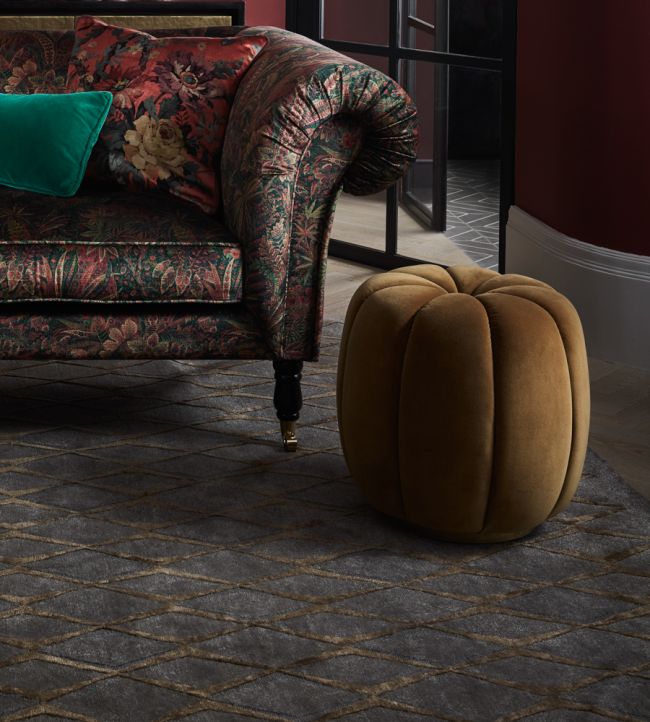 Cotton Room Velvet Plain Fabric - Sand