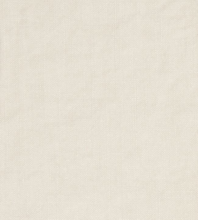 Emberton Linen Plain Fabric - Cream 
