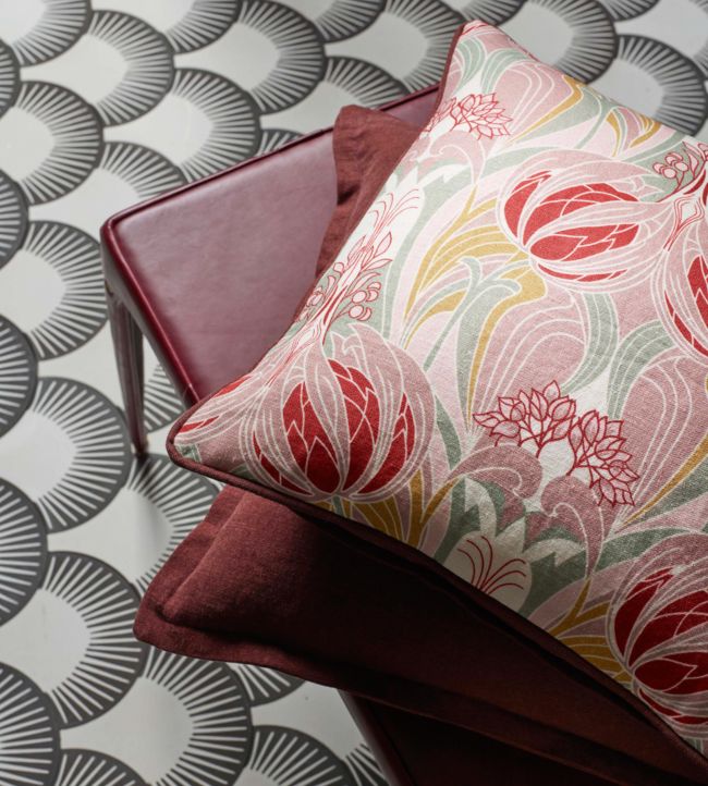 Emberton Linen Plain Room Fabric - Brown