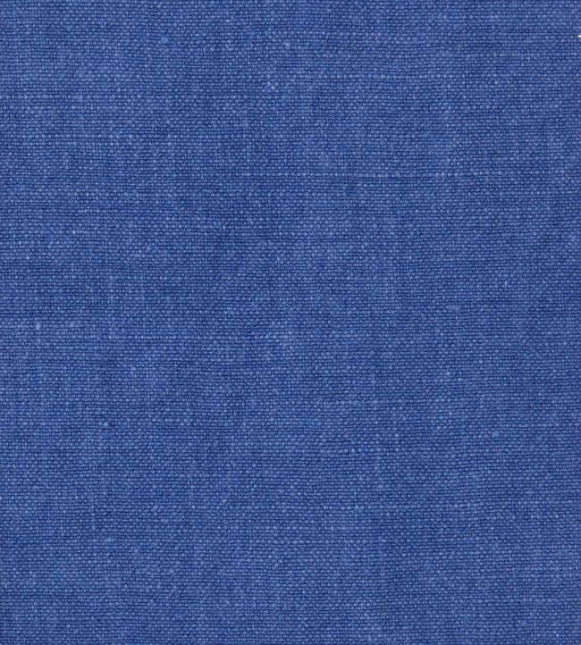 Emberton Linen Plain Fabric - Blue 