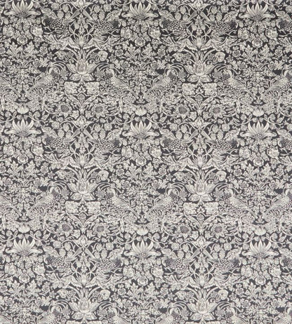 Strawberry Meadowfield in Vintage Velvet Fabric - Gray