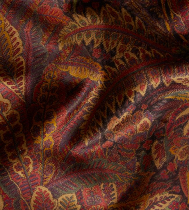 Shand Voyage in Vintage Room Velvet Fabric - Orange