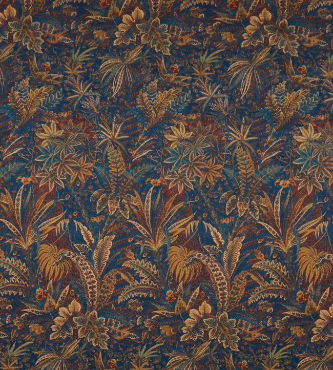 Shand Voyage in Vintage Velvet Fabric - Blue 