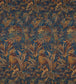 Shand Voyage in Vintage Velvet Fabric - Blue 