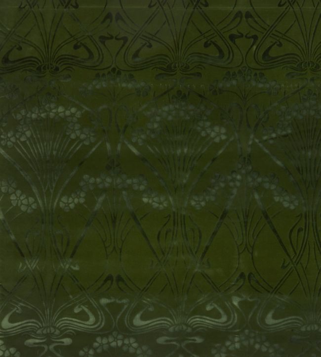 Ianthe Velvet Fabric - Green 