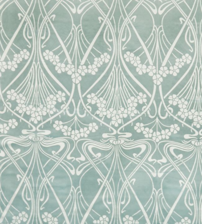 Ianthe Velvet Fabric - Teal 