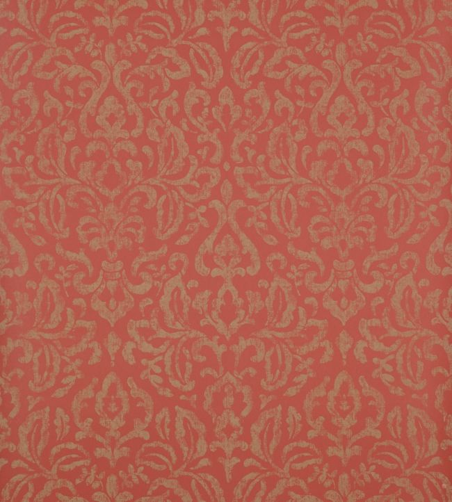 Piper Wallpaper - Red - Colefax & Fowler